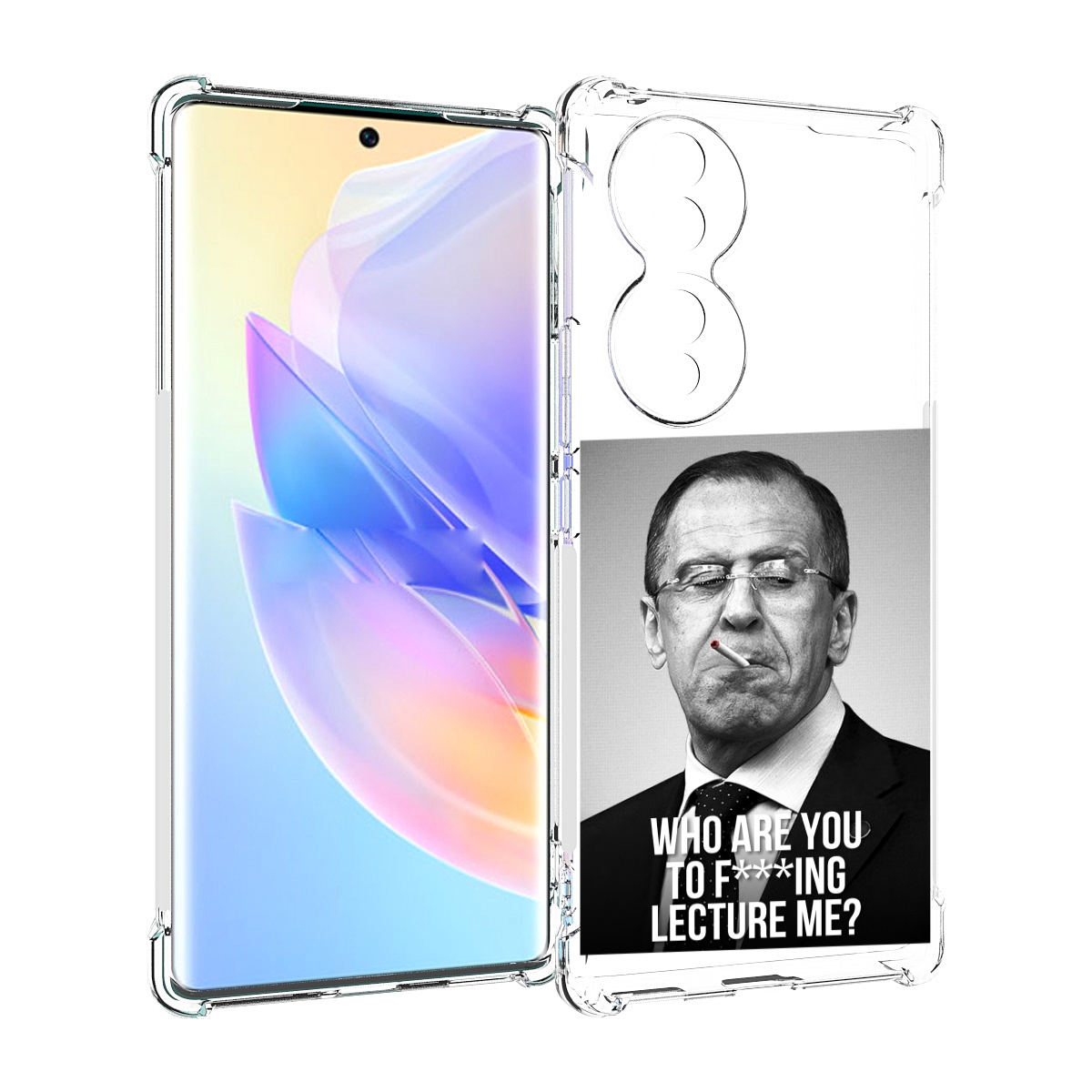 

Чехол MyPads лавров для Honor 70, Tocco