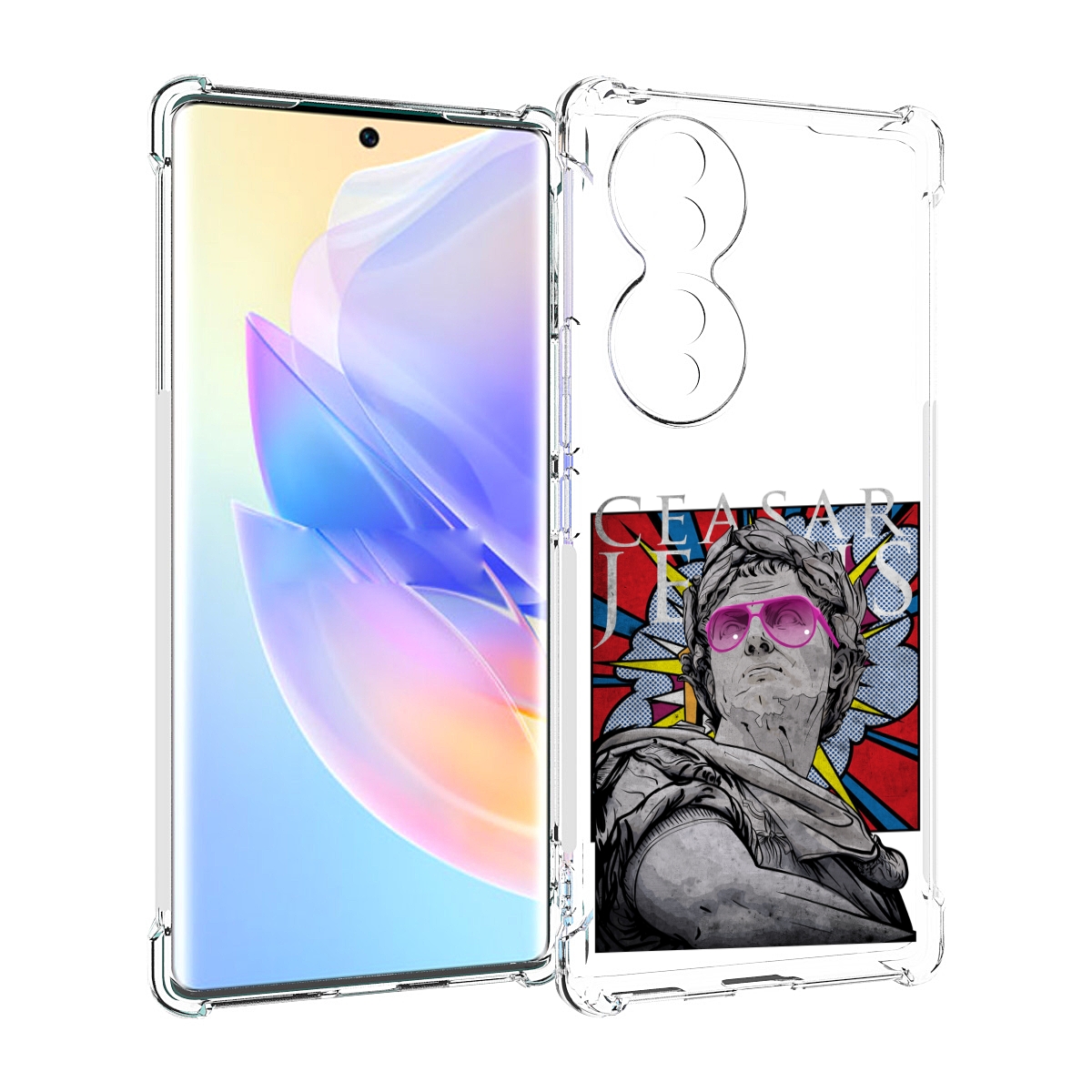 

Чехол MyPads крутая статуя свободы для Honor 70, Прозрачный, Tocco