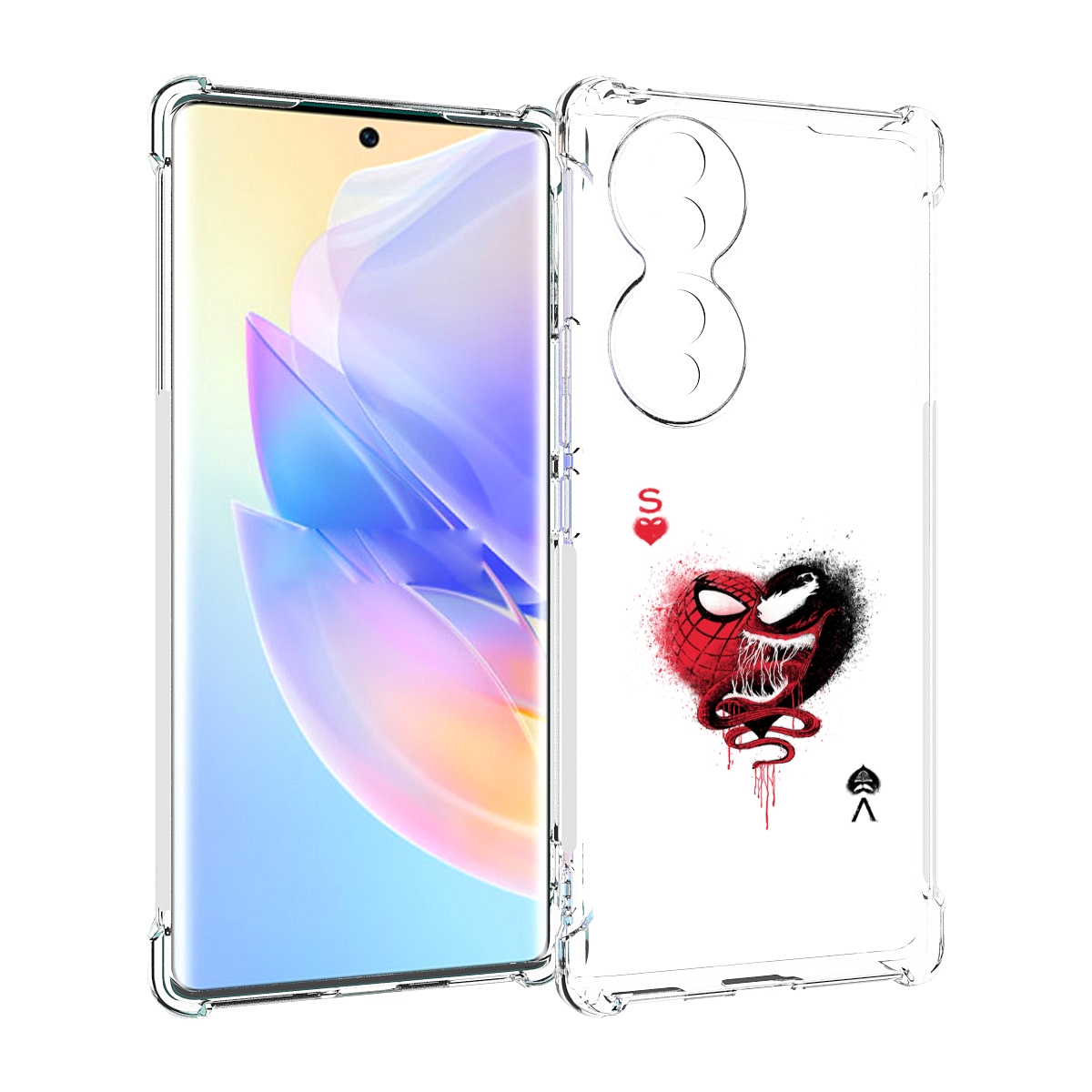 

Чехол MyPads Веном для Honor 70, Прозрачный, Tocco