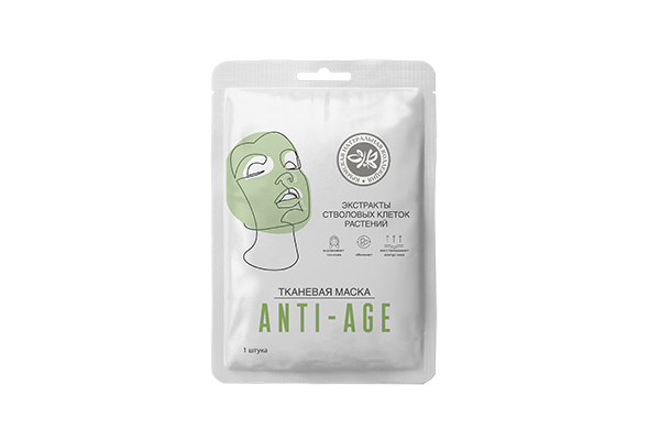 

Тканевая маска для лица LUXE (ANTI-AGE)