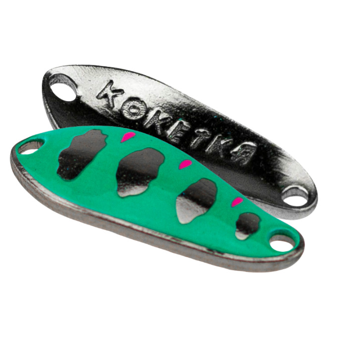 

Блесна SV Fishing Koketka 2 г, TS04, 1 шт., Серебристый;зеленый, Koketka