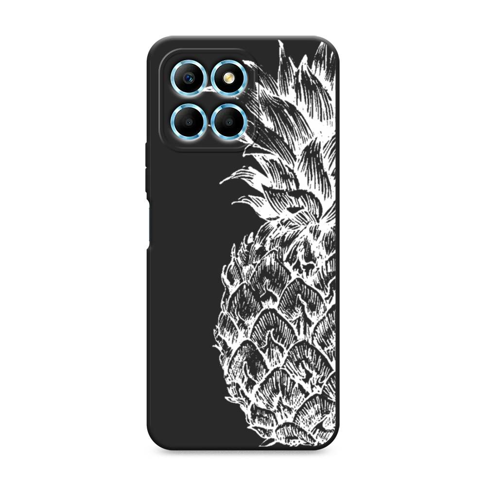 

Чехол Awog на Honor X6/X6s "Ананас графика белая", Белый, 6120252-1