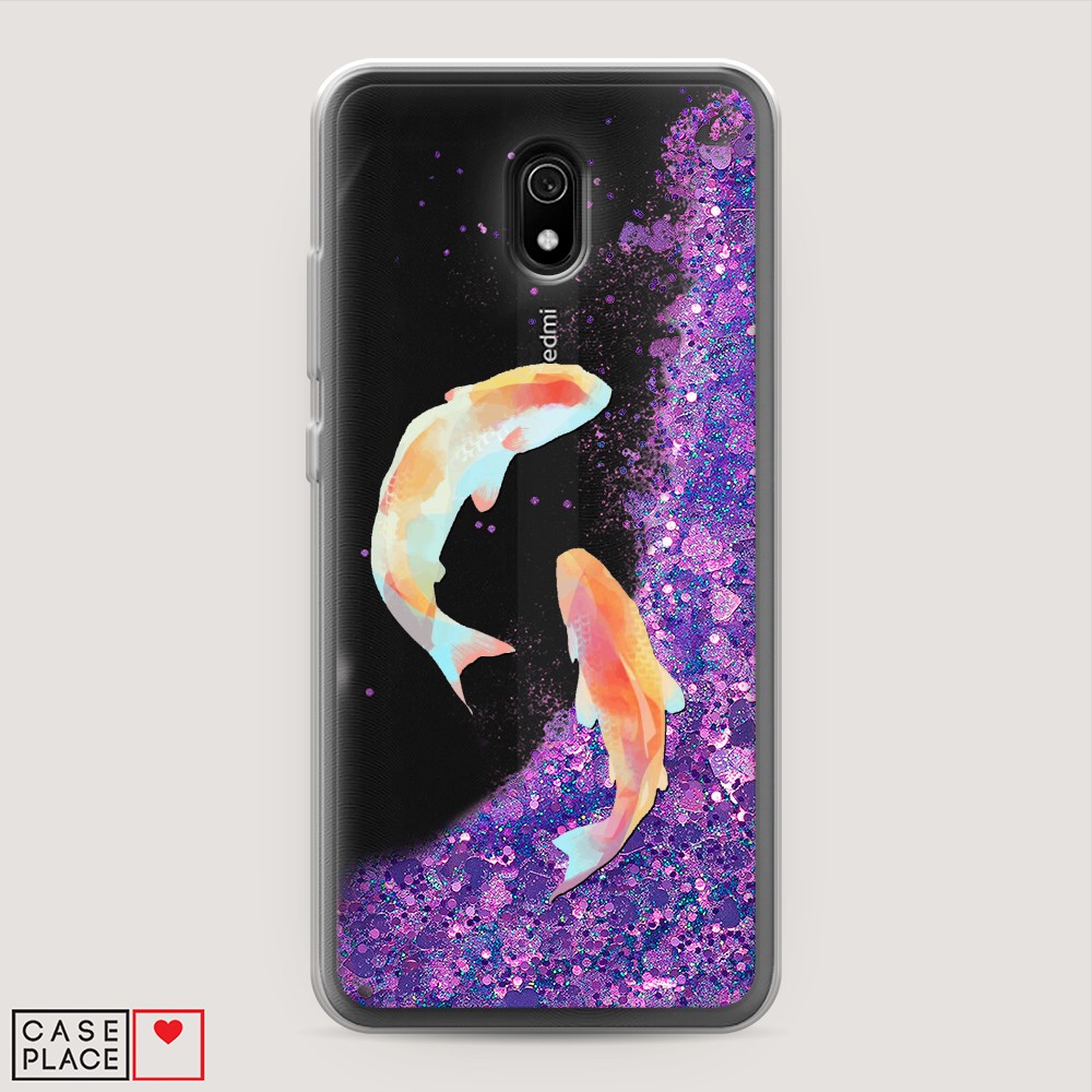 

Чехол Awog на Xiaomi Redmi 8A "Акварельные карпы", Разноцветный, 37292-1