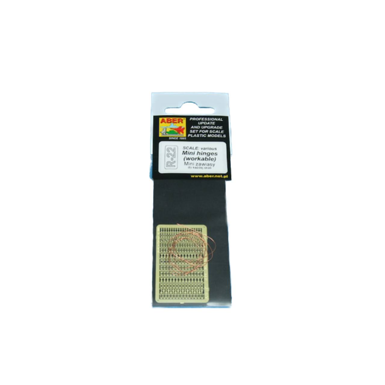 

R-22 Aber Mini hinges (workable), Однотонный, R-22