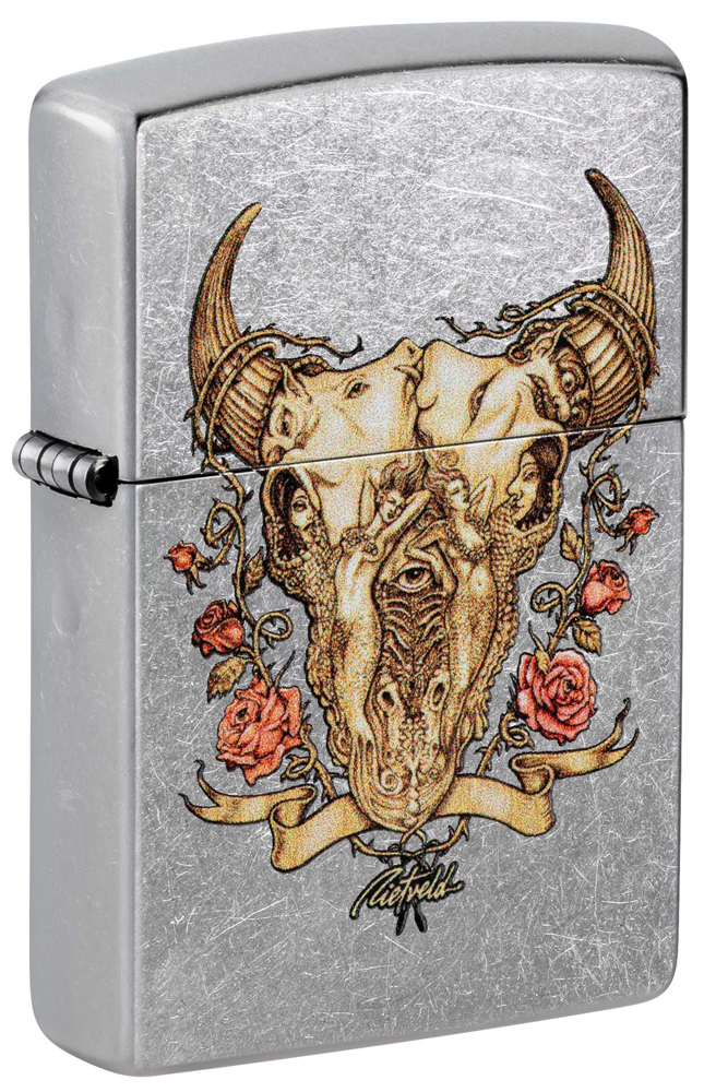 

Зажигалка ZIPPO Rick Rietveld 48559, Серый, Rick Rietveld