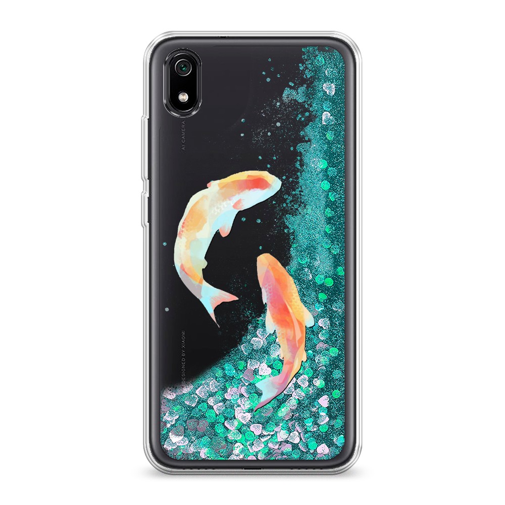 

Чехол Awog на Xiaomi Redmi 7A "Акварельные карпы", Разноцветный, 35495-1
