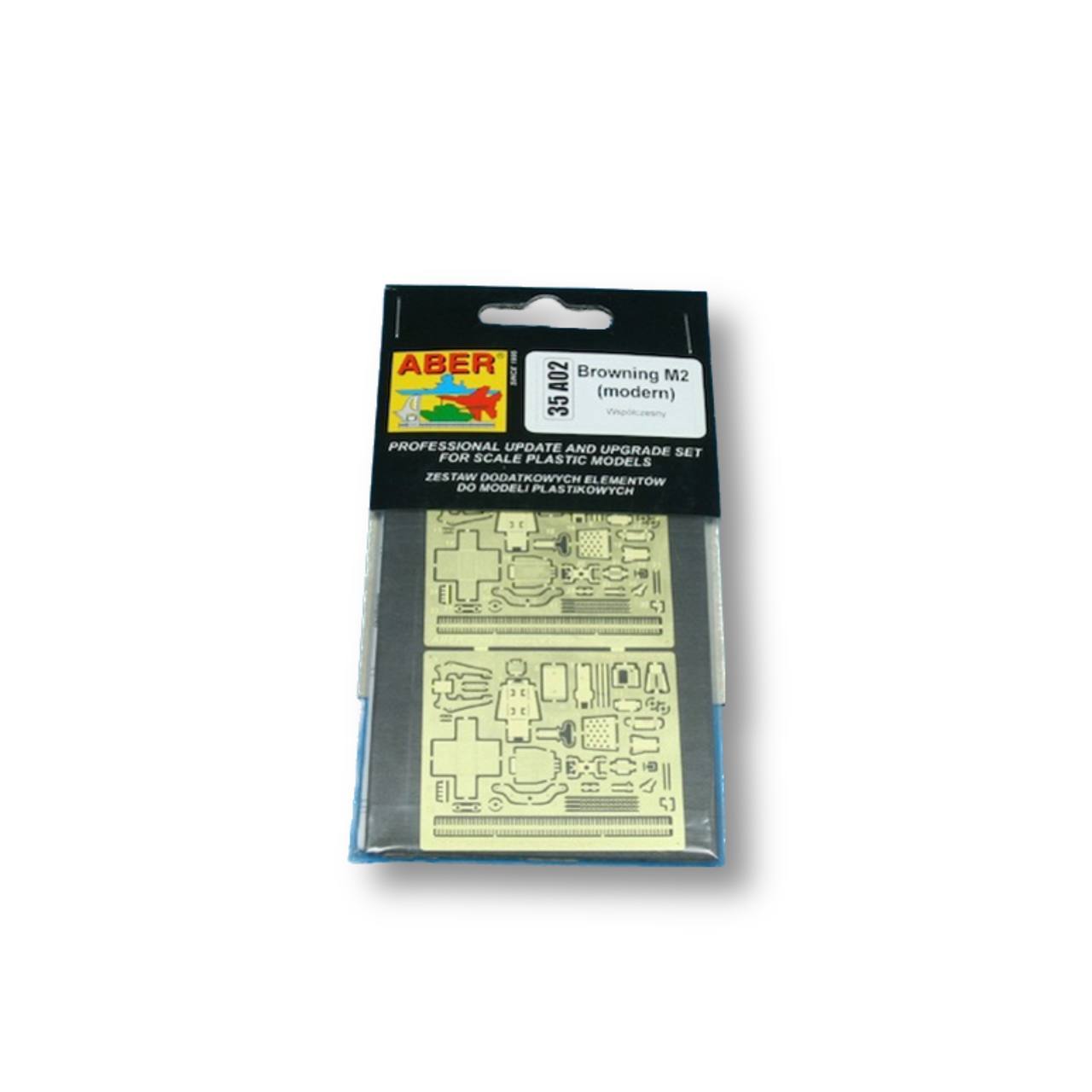 

35 A002 Aber 1/35 Фототравление для Browning M2 (современная версия), Однотонный, 35 A002
