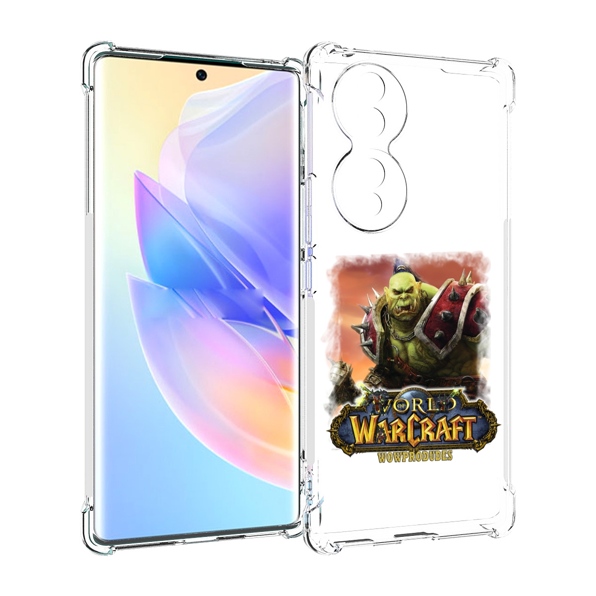

Чехол MyPads Варкрафт для Honor 70, Прозрачный, Tocco