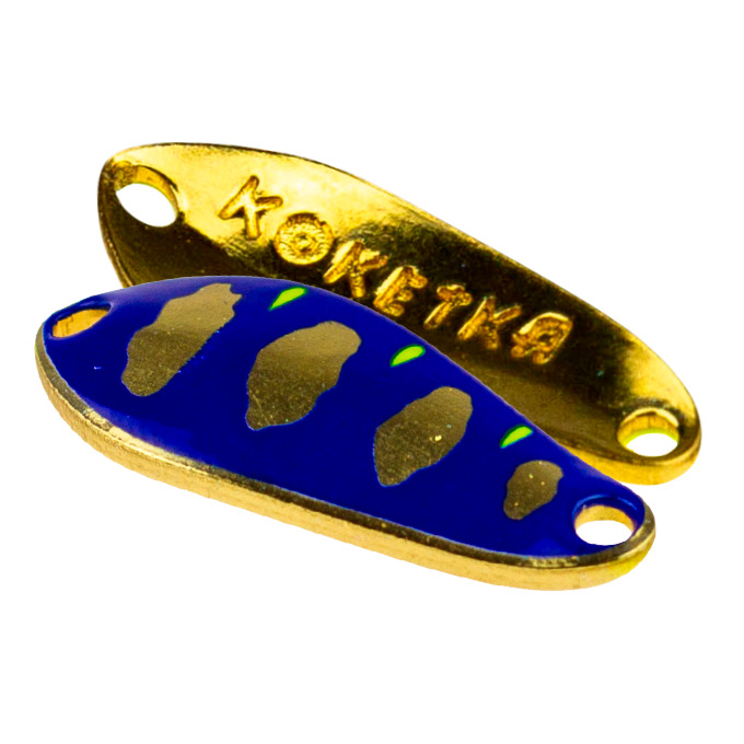 

Блесна SV Fishing Koketka 2 г, TG06, 1 шт, Золотистый;синий, Koketka