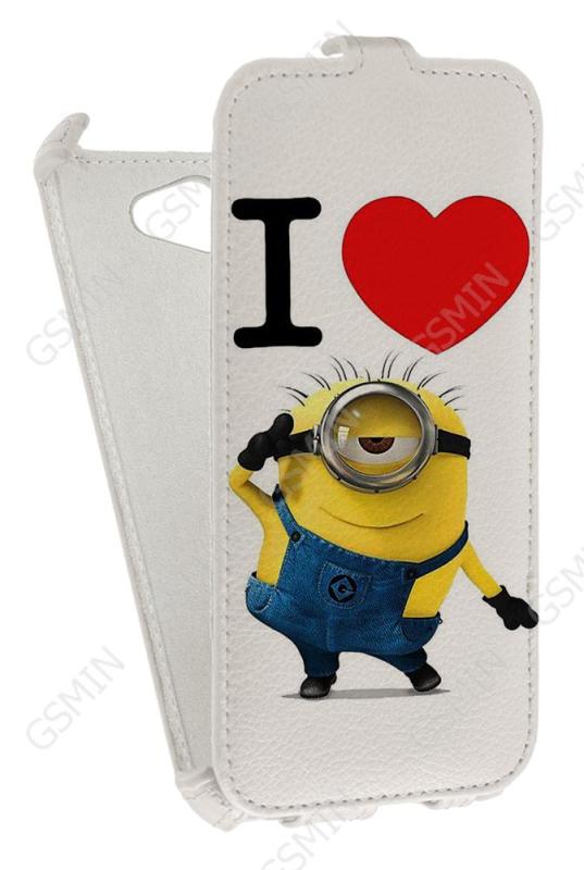 

Чехол Armor Case для Fly Nimbus 4 Дизайн 2, Белый