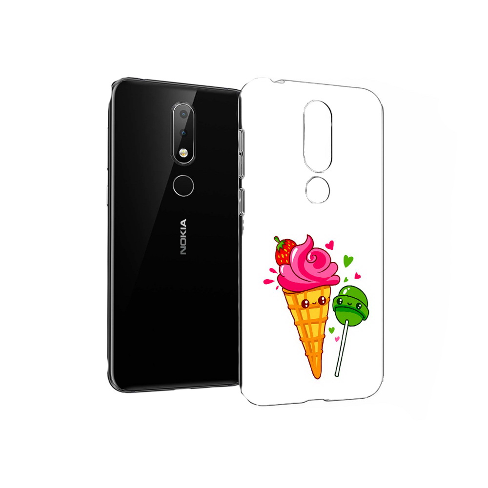 

Чехол MyPads Tocco для Nokia X6 Вкусняшки (PT115295.99.45), Прозрачный, Tocco