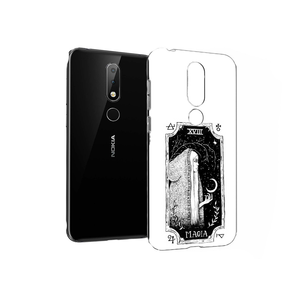 

Чехол MyPads Tocco для Nokia X6 лунная магия (PT115295.99.447), Прозрачный, Tocco