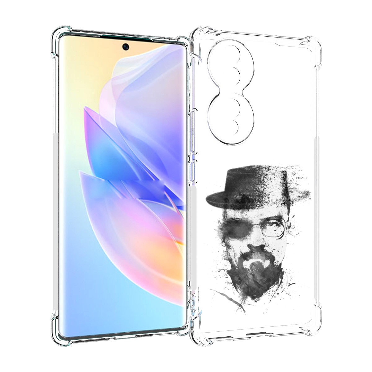 

Чехол MyPads загадочный человек для Honor 70, Прозрачный, Tocco