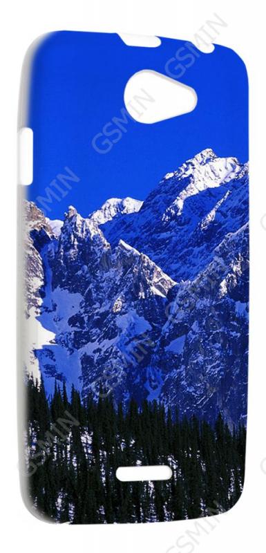 

Чехол силиконовый для HTC Desire 516 Dual Sim TPU (Белый) (Дизайн 47)