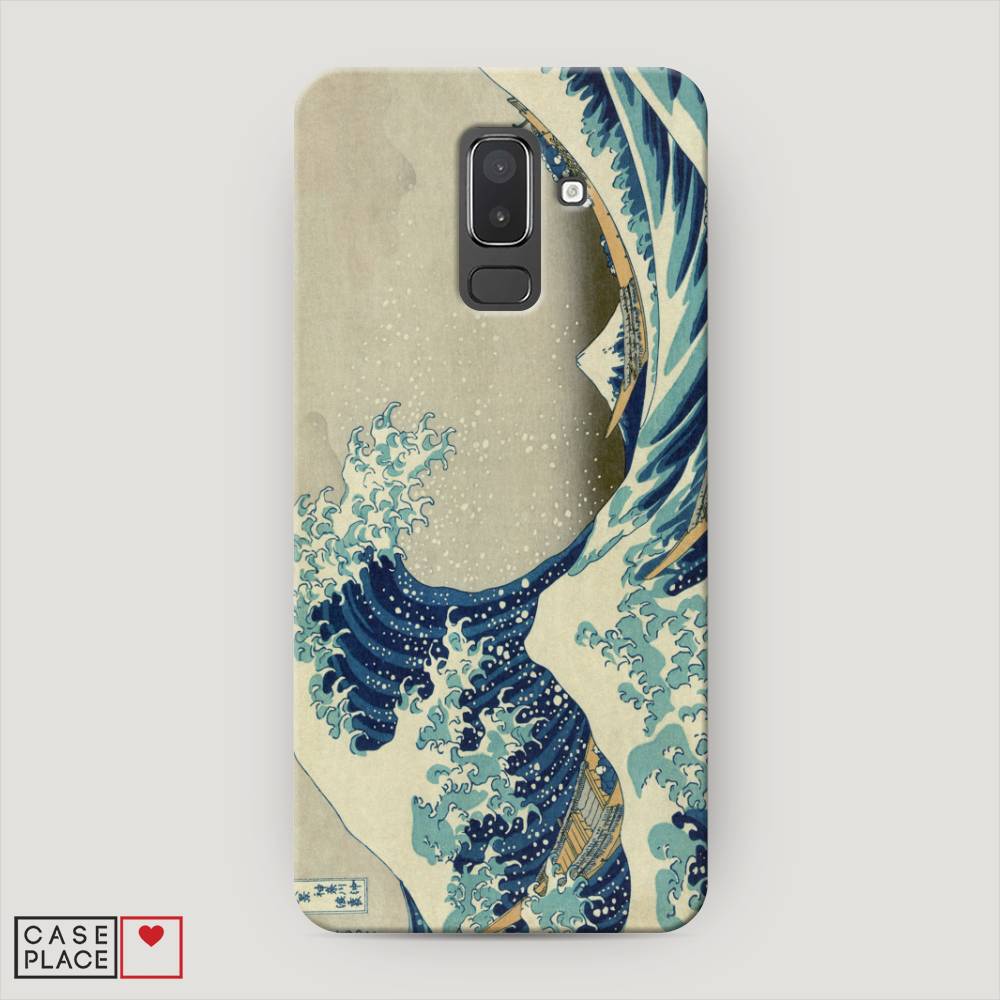 

Чехол Awog "Большая волна в Канагаве" для Samsung Galaxy J8