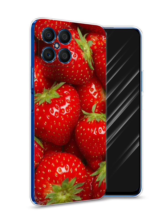 

Чехол Awog на Honor X8 "Клубника", Красный;зеленый, 6107650-10