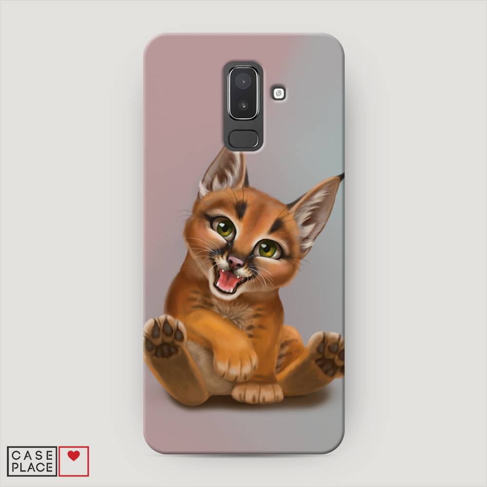 

Чехол Awog "Малыш рыси" для Samsung Galaxy J8