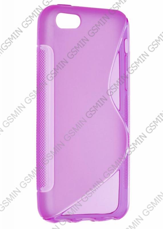 фото Чехол s-line для apple iphone 5c violet