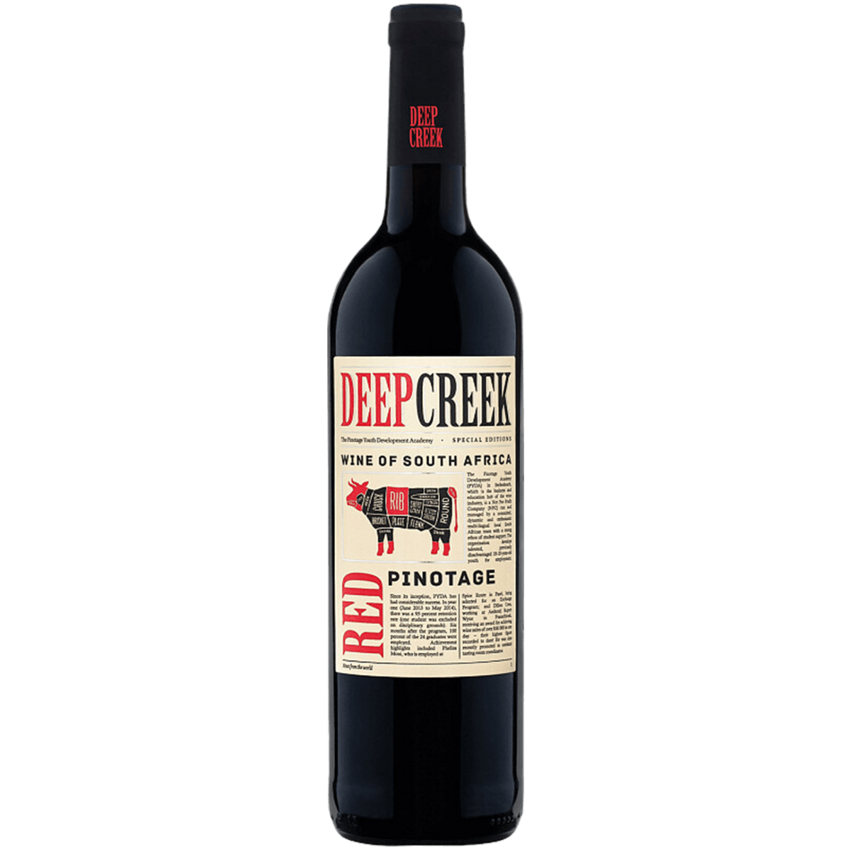 

Вино Deep Creek Pinotage красное сухое 0,75 л