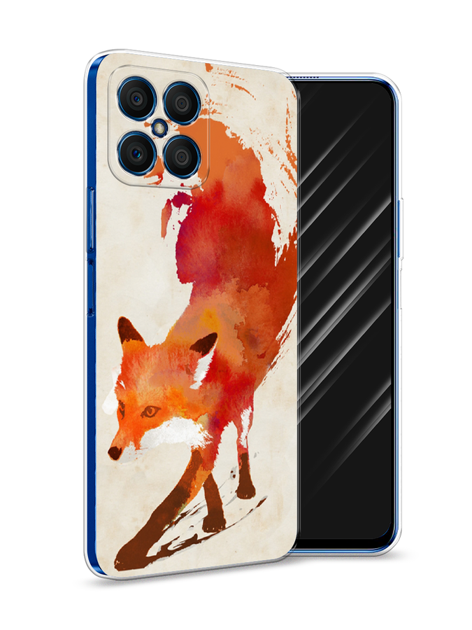 

Чехол Awog на Honor X8 "Лиса", Оранжевый, 6107650-10