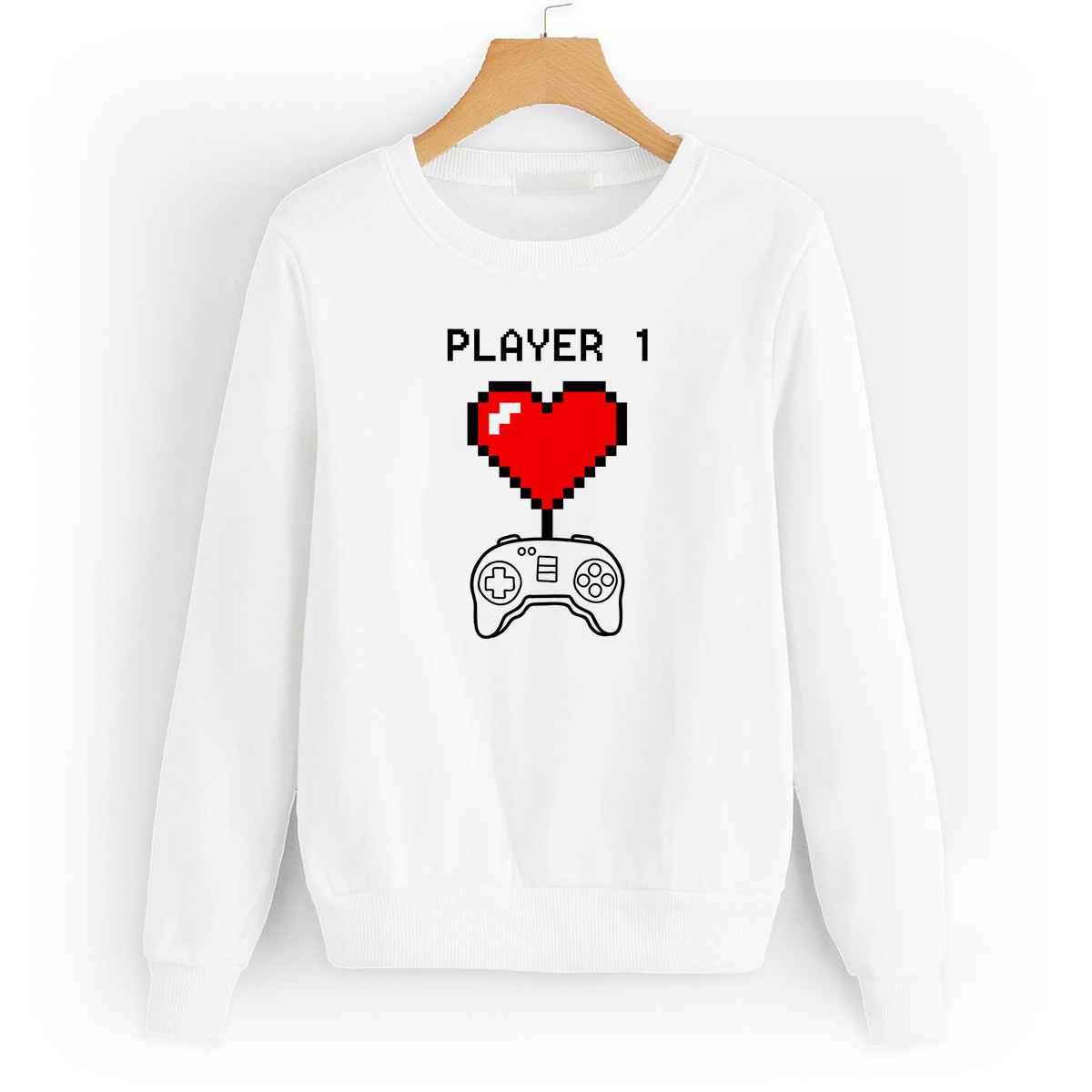 

Свитшот белый CoolPodarok player 1, 8W043503