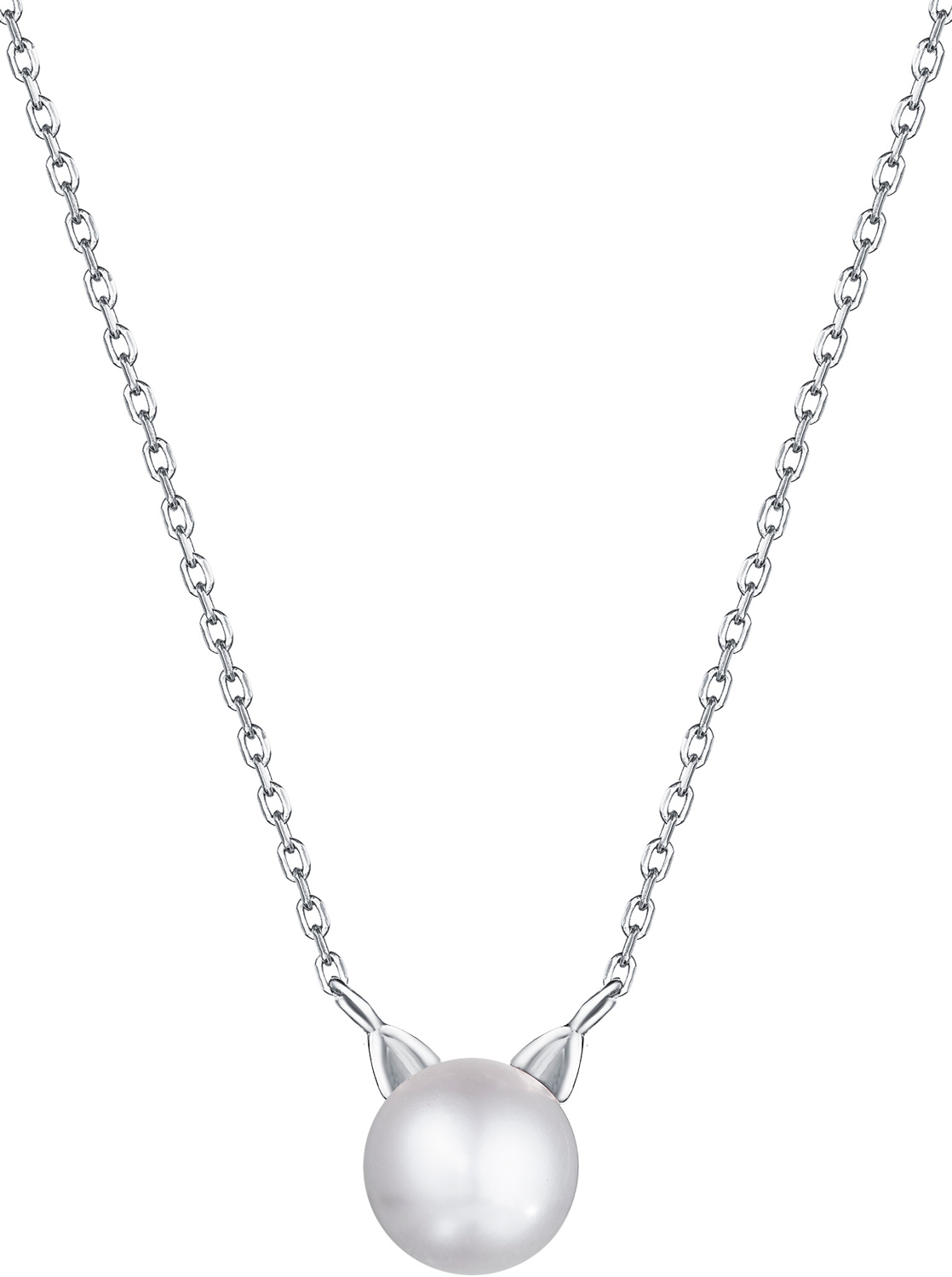 Колье из серебра с жемчугом Yana Jewellery 222/04W-pearl