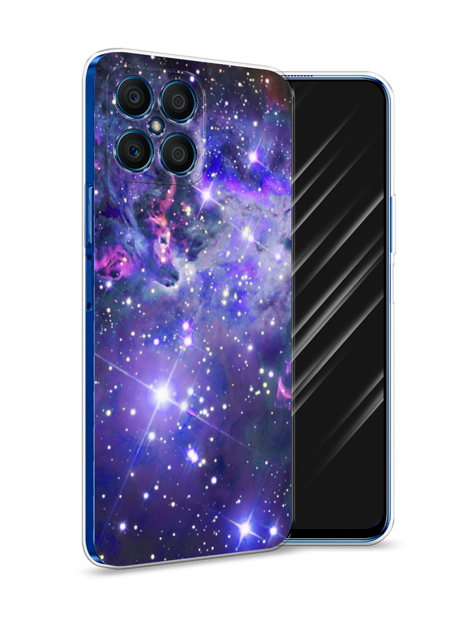 

Чехол Awog на Honor X8 "Яркая галактика", Фиолетовый, 6107650-4
