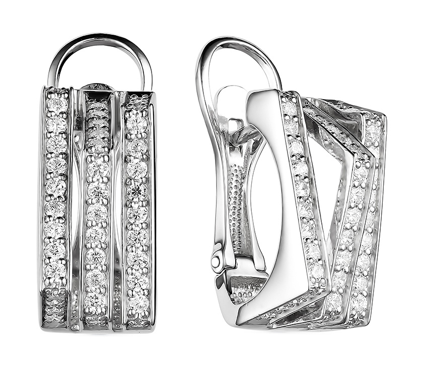 

Серьги из серебра с фианитом Bellissima Tentazione S/427-610-Ag, S/427-610-Ag