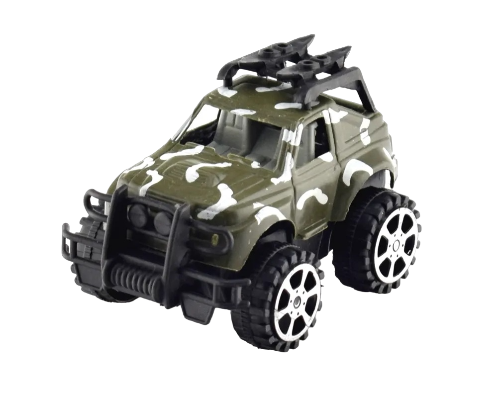 

Машинка Jeep инерционная зеленая, Зеленый