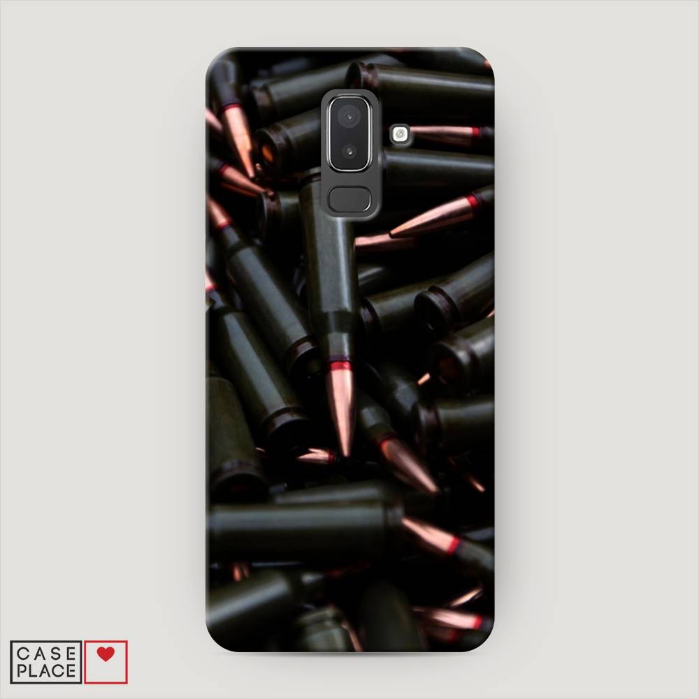 

Чехол Awog "Пули черные" для Samsung Galaxy J8