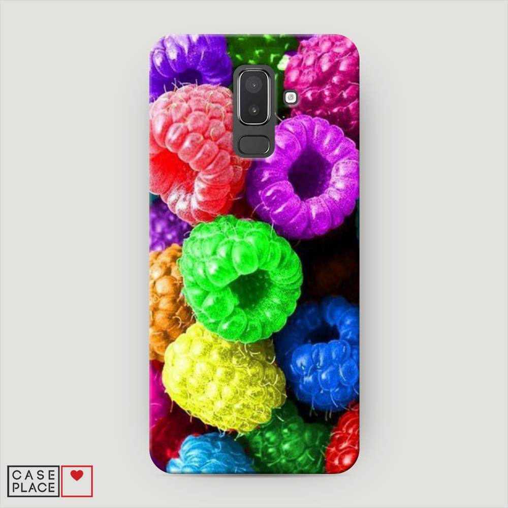

Чехол Awog "Разноцветная малина" для Samsung Galaxy J8