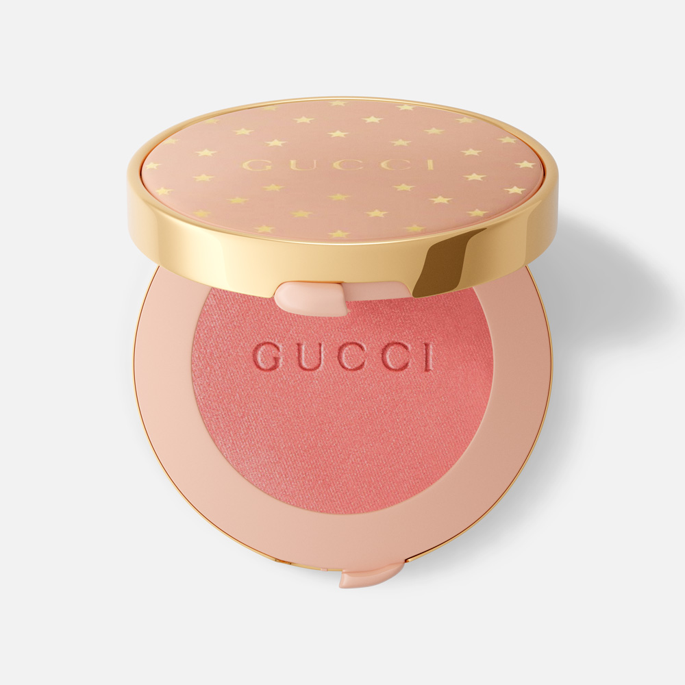 Румяна для лица Gucci Luminous Matte Beauty Blush №04 Bright Coral, 5,5 г