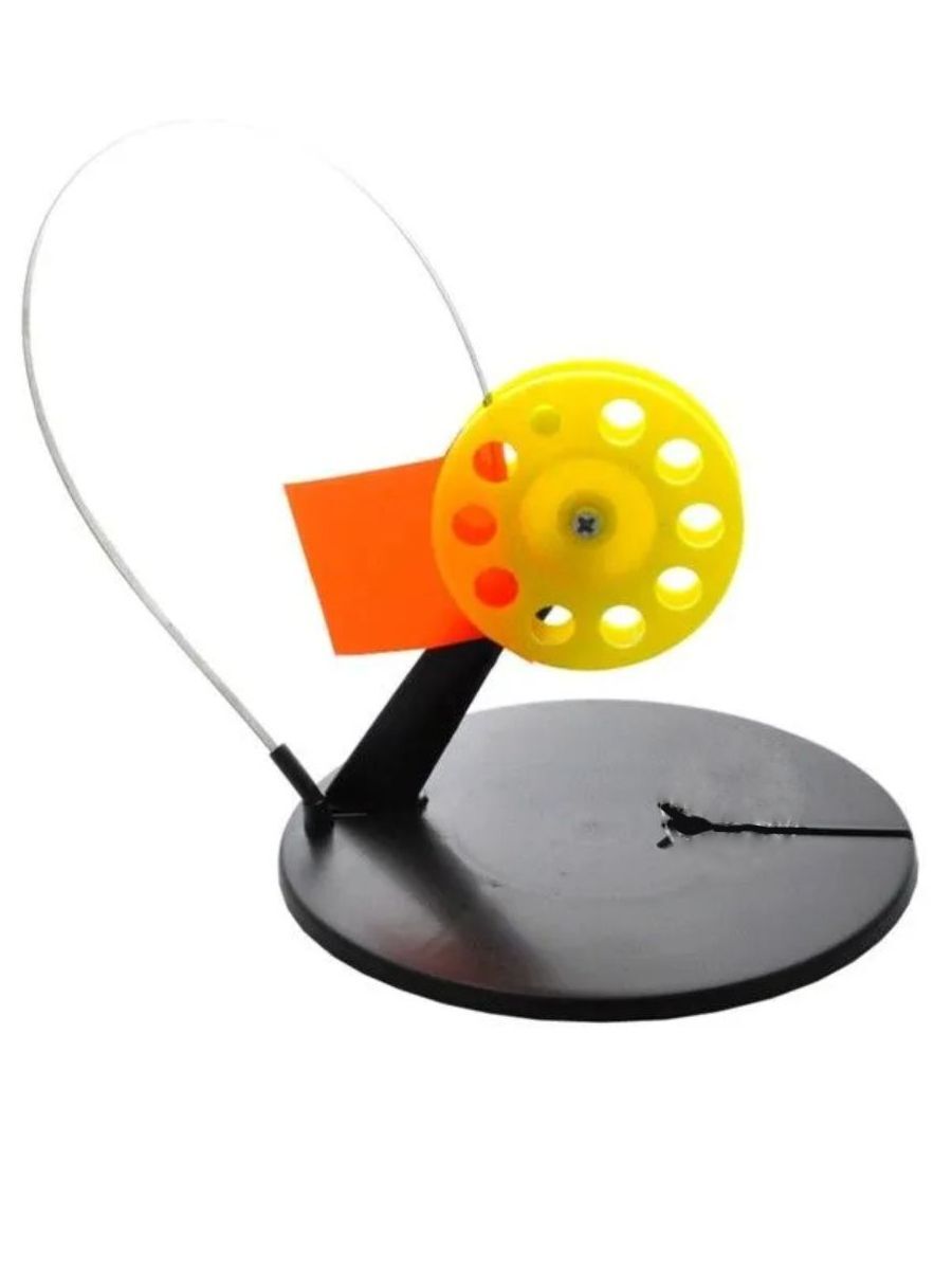 

Жерлица Три Кита с угловой стойкой с катушкой d 810, черная, в комплекте 10 штук (85 /, Желтый, tkt0079887