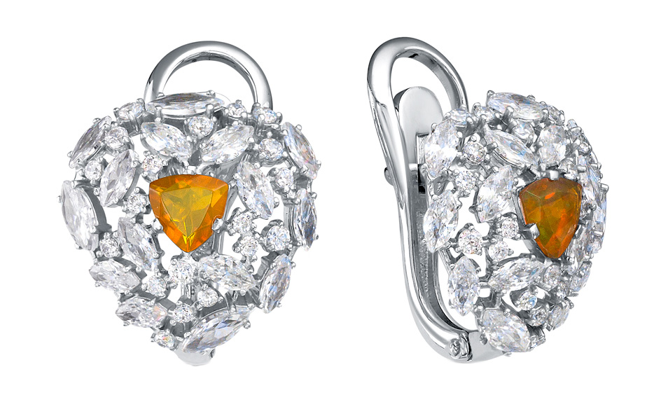 

Серьги из серебра с фианитом Bellissima Tentazione S/320/Ag-617/54, S/320/Ag-617/54