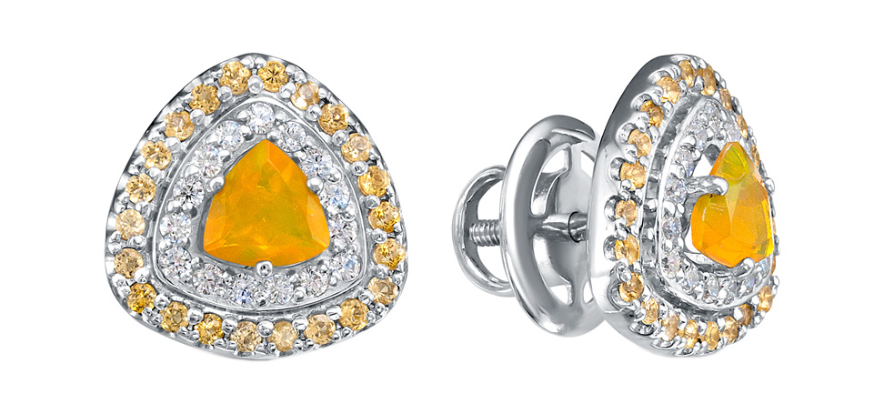 

Серьги из серебра с фианитом Bellissima Tentazione S/319/Ag-617/12/54, S/319/Ag-617/12/54