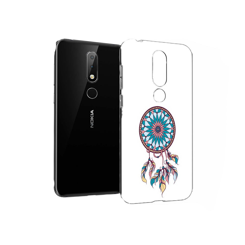 

Чехол MyPads Tocco для Nokia X6 ловец снов синий (PT115295.99.443), Прозрачный, Tocco