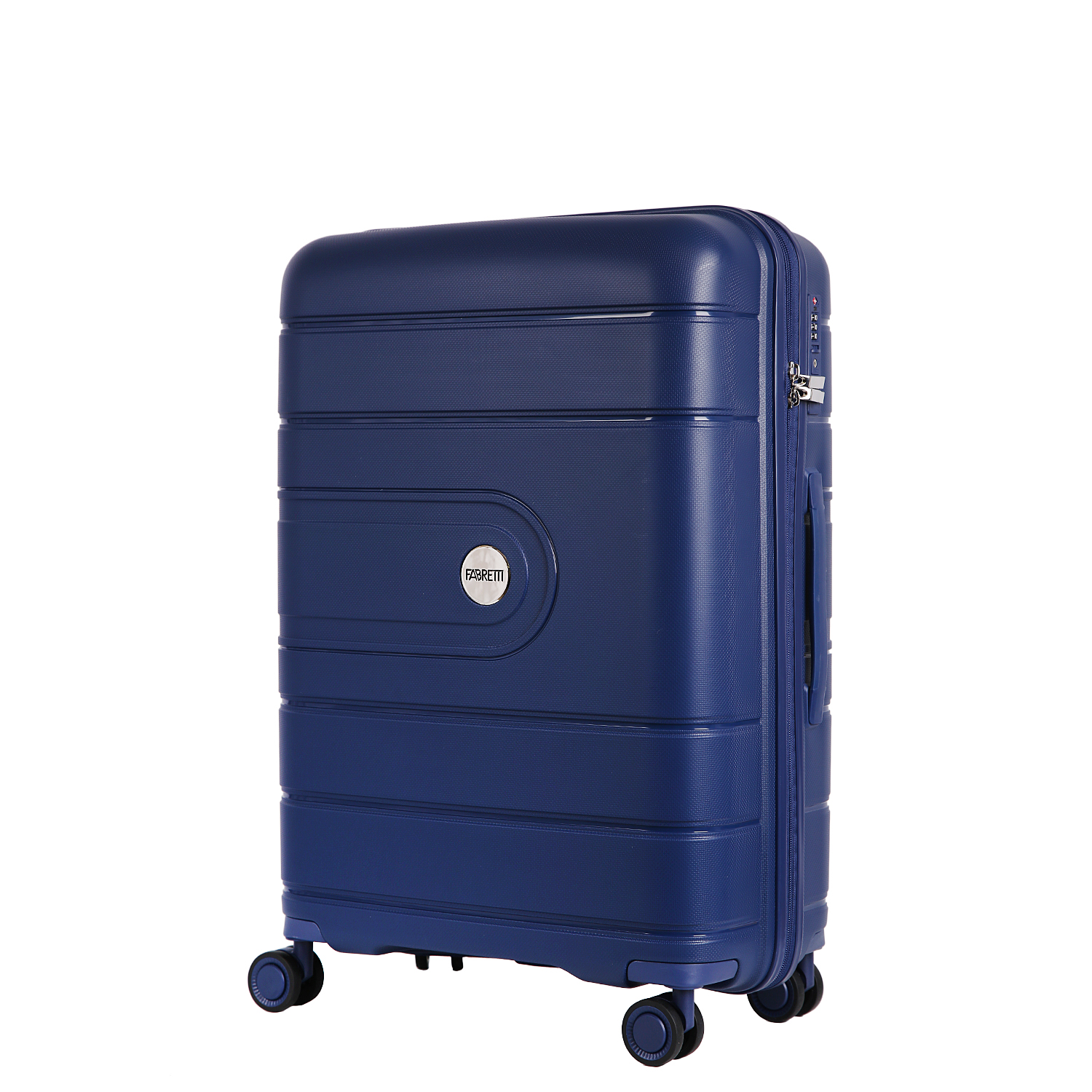 

Чемодан унисекс FABRETTI EN9520 синий, р. M, EN9520