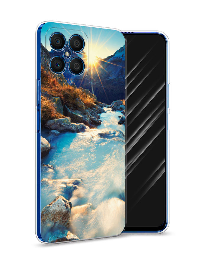 

Чехол Awog на Honor X8 "Восход 7", Коричневый;белый;голубой, 6107650-4