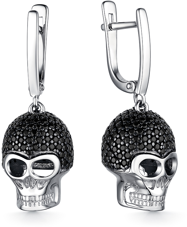 

Серьги из серебра с фианитом Dewi 901021920-dv, 901021920-dv