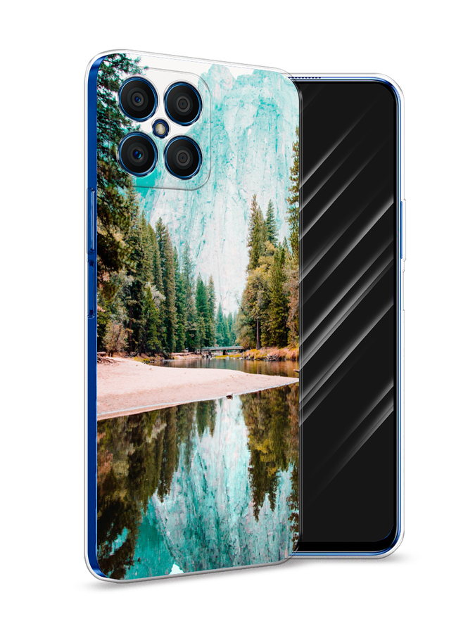 

Чехол Awog на Honor X8 "Горы 11", Зеленый;голубой, 6107650-4