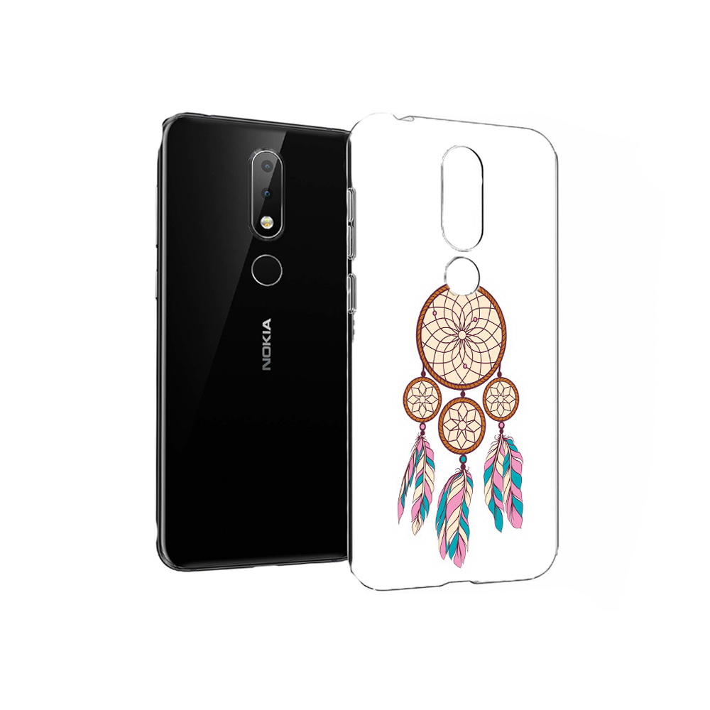 

Чехол MyPads Tocco для Nokia X6 ловец снов бежевый (PT115295.99.442), Прозрачный, Tocco