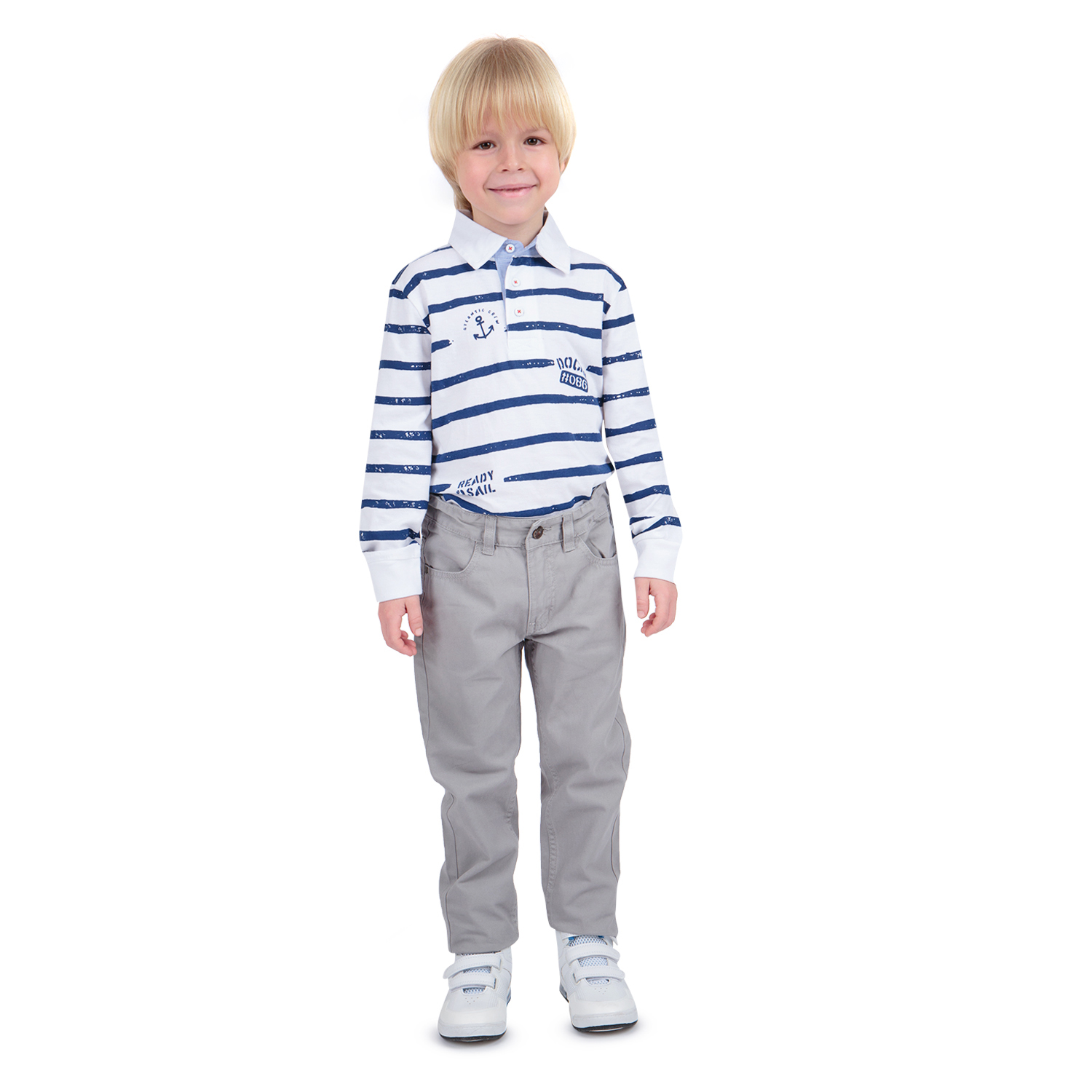 

Джемпер детский Leader Kids SS20LM9 белый р.122, SS20LM9