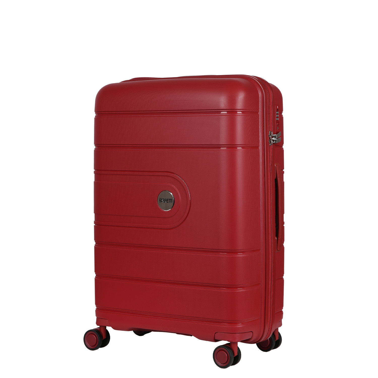 

Чемодан унисекс FABRETTI EN9520 красный, р, EN9520