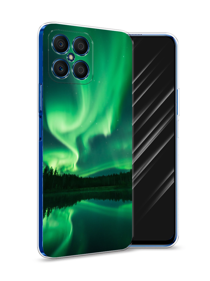 

Чехол Awog на Honor X8 "Ночные пейзажи 7", Зеленый;черный, 6107650-4