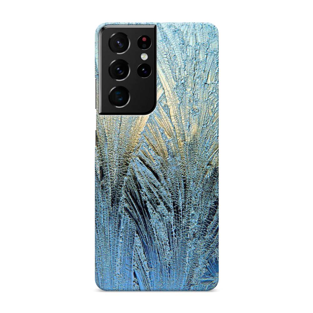 

Пластиковый чехол "Лёд" на Samsung Galaxy S21 Ultra, 2102220-3