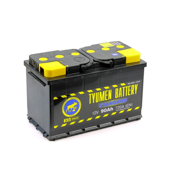 

Аккумулятор Тюмень STANDARD 90Ач EN720 320х175х210 обр/п