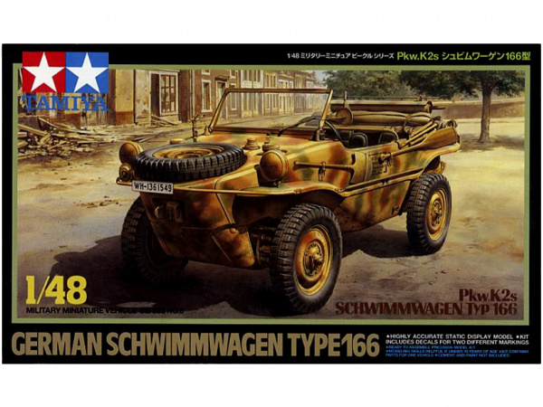 фото 32506 tamiya 1/48 german scwimmwagen type 166