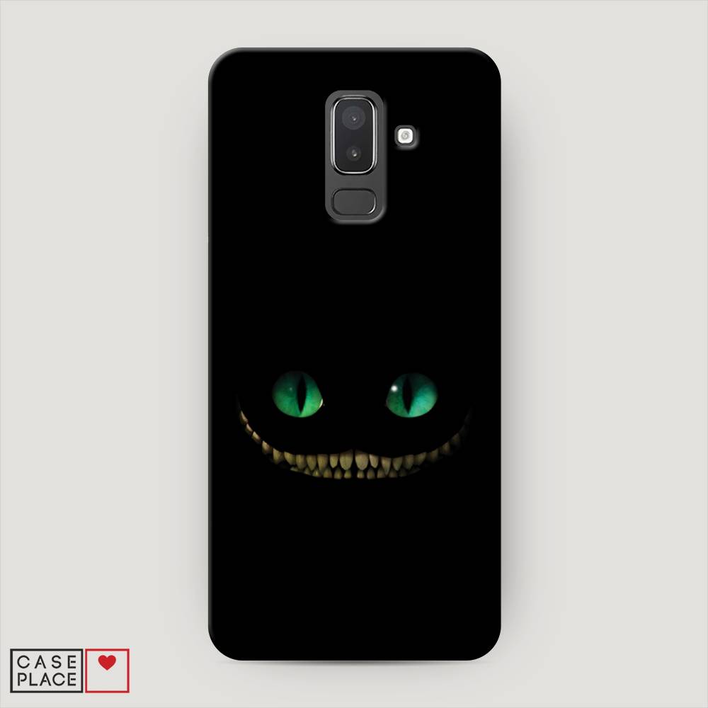 

Чехол Awog "Зеленоглазый чеширский кот" для Samsung Galaxy J8