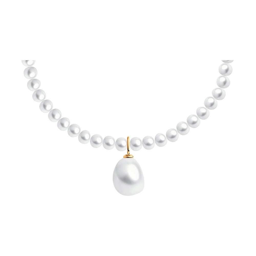 

Бусы из красного золота с жемчугом 45 см SOKOLOV 797070, 797070