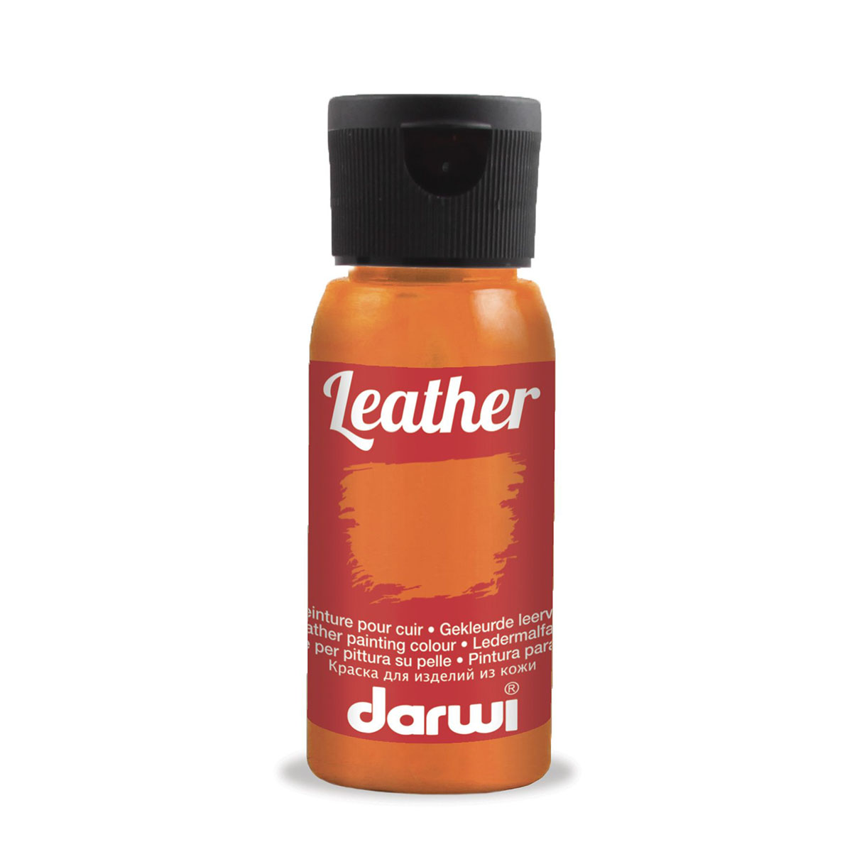 

Краска для кожи Darwi LEATHER DA0420050 50мл 752 оранжевый, 7732932